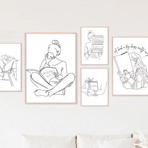 Bookish Digital Download Bundle, Book Lovers, Bookish Gifts, Bookish Prints, Book Lover Prints, Book Lover Gifts, Smut Reader,Romance Reader