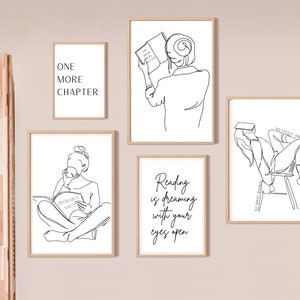 Bookish Digital Download Bundle, Book Lovers, Bookish Gifts, Bookish Prints, Book Lover Prints, Book Lover Gifts, Smut Reader,Romance Reader