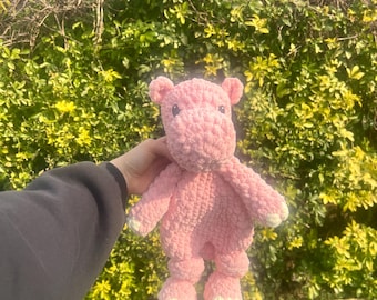 Crochet Hippo Snuggie