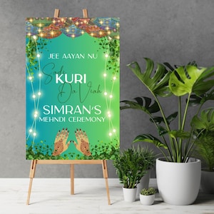 Mehndi Welcome Sign, Mehndi Decor, Mehndi Foam Sign, Mehendi Welcome Sign, Mehendi Decor, Mendhi Welcome Sign, Mendhi Decor, Foam Board