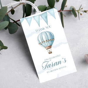 Bewerkbare verjaardagsbedankkaartjes afdrukbaar | Labels voor feesttassen | Bedanklabels voor kinderverjaardag | Cadeaukaartjes direct downloaden
