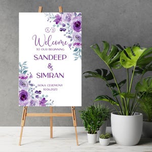 Engagement Welcome sign as Ring Ceremony Welcome Signs, Welcome Engagement sign as Roka signs Ring Ceremony sign & Indian Engagement Sign