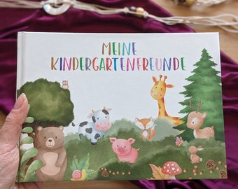 Freundebuch Kindergarten für 30 Kinder