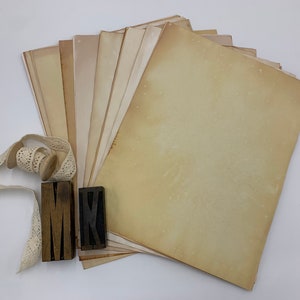 Papiers teints avec peau d'oignon pour journaux indésirables - 8 1/2" x 11"