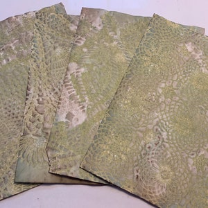 Groen en koffiekant koffie geverfd papier van 8,5 x 11' voor ongewenste tijdschriften, plakboeken, handgemaakte kaarten en andere knutselprojecten papier