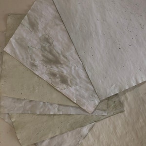 Black Olive Dyed Paper for Junk Journals  -  8 1/2&quot; x 11&quot;