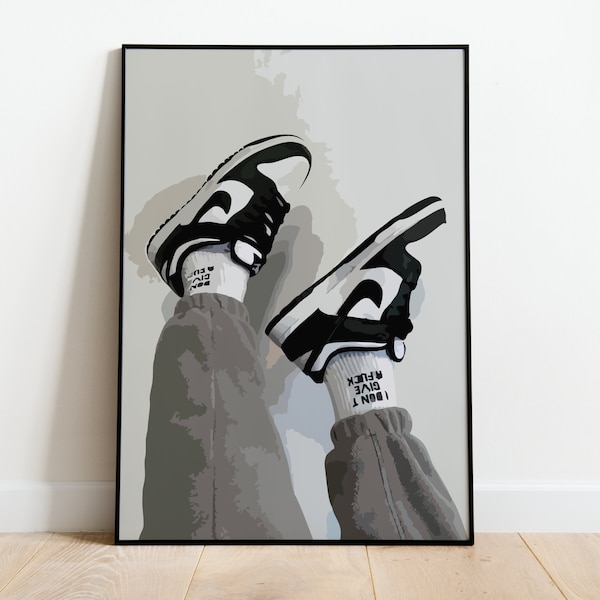 styling black and white dunks
