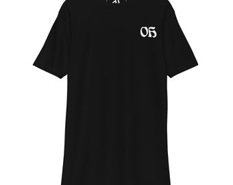 Camiseta masculina premium de peso pesado (BIZNES)
