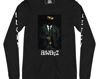 Camiseta unissex de manga comprida (ALWAYZ)