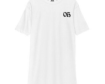 Camiseta masculina premium de peso pesado (BIZNES)