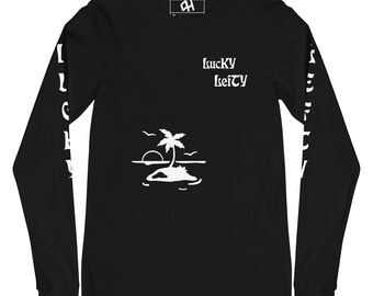 Camiseta Unissex Manga Longa (Hapy Trees)