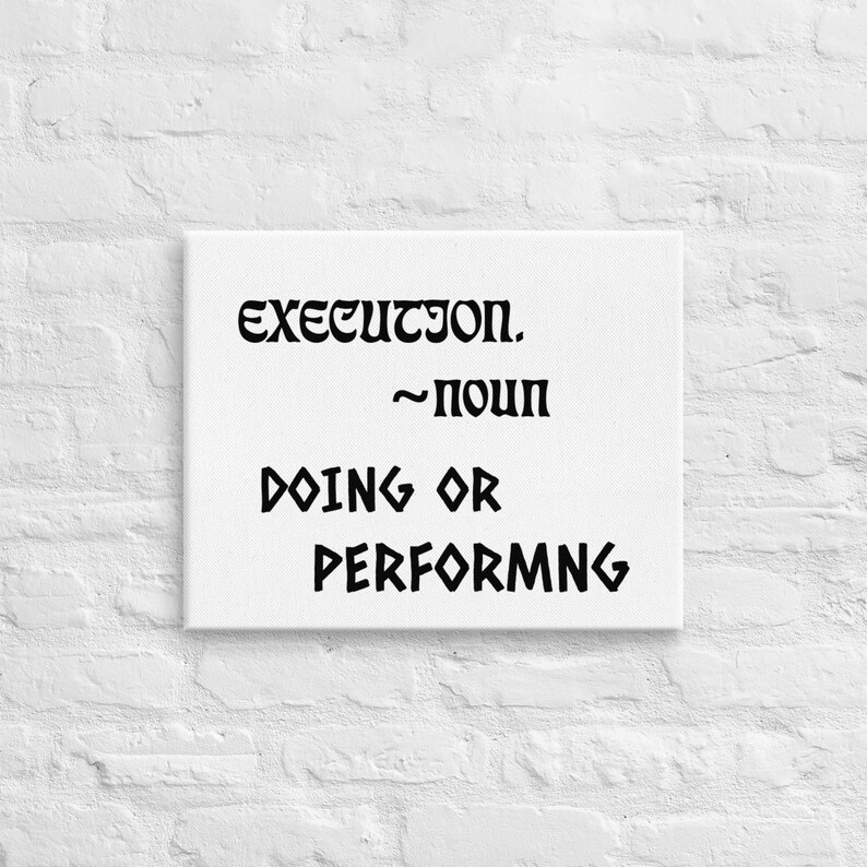Execution (Canvas)