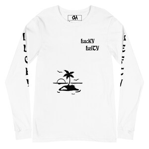 Unisex Long Sleeve Tee (Hapy Trees)