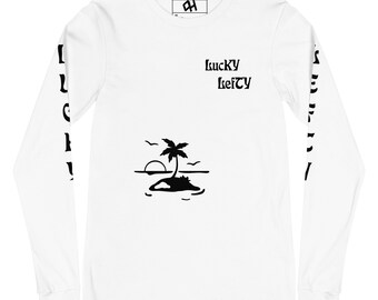 Camiseta Unissex Manga Longa (Hapy Trees)