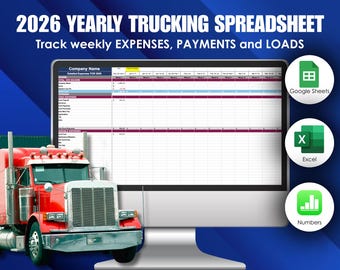 Trucking Load Expense Payment Tracker