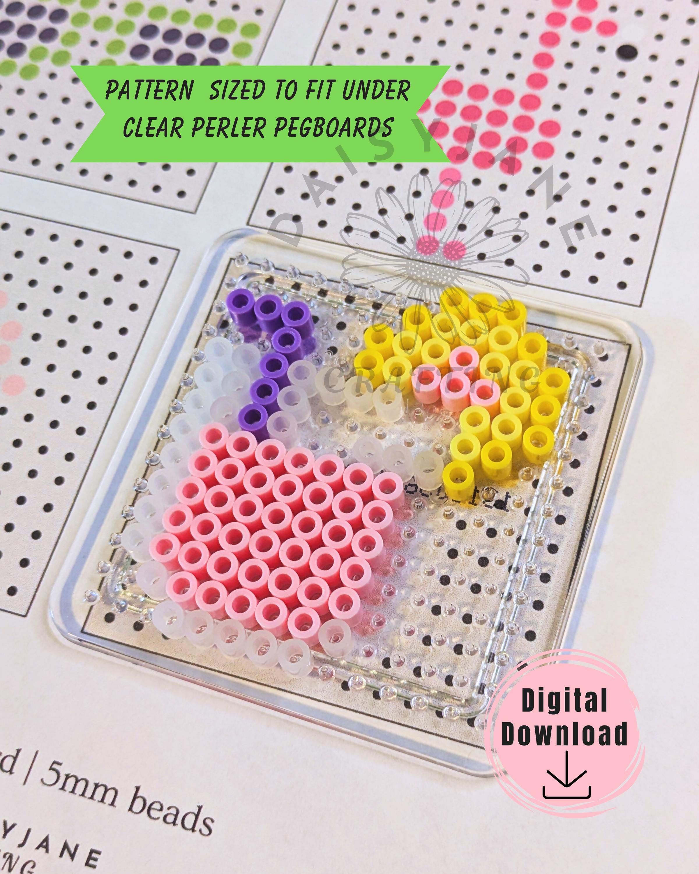 Summertime Perler Bead Patterns | Summer Craft for Kids (PDF Download ...