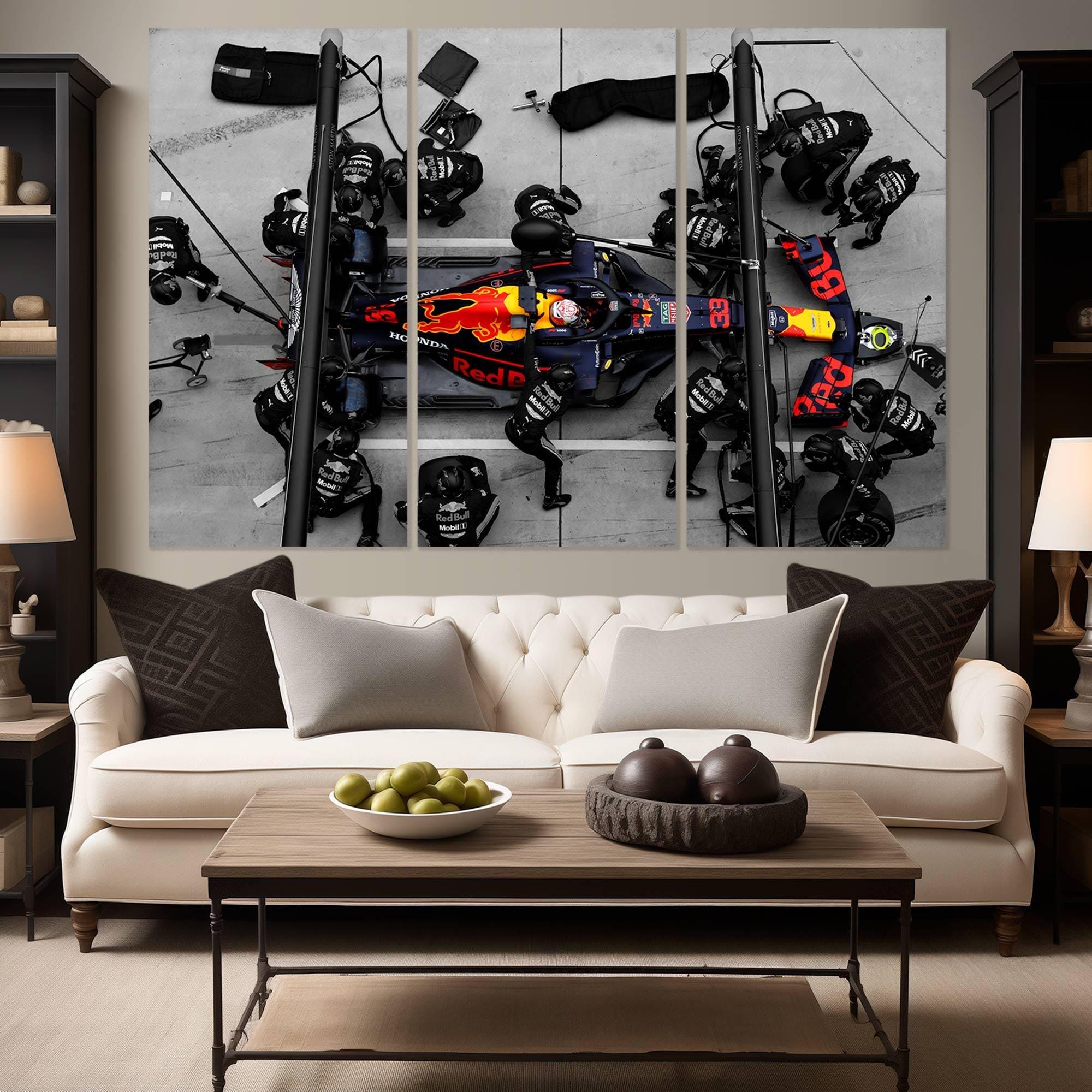 レッドブル　オブジェ　アート F1 Redbull Frame - Etsy