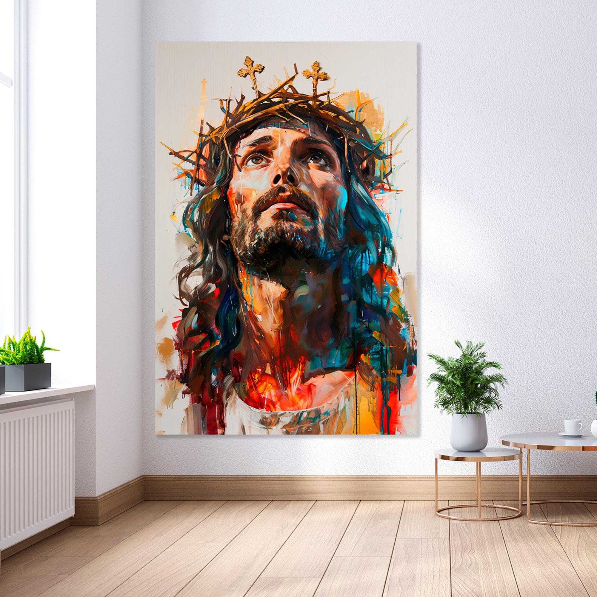 Jesus Christ Canvas Print, Religious Wall Art Decor, Christian Art - Etsy