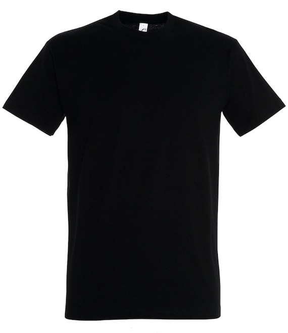 Pack of 1 5 10 15 20 Premium T Shirt High Quality T Shirt Black T Shirt Plain for Printing Etsy Canada