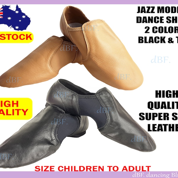 Jazz Shoes Jazz Dance Shoes Slip On Shoes Soft Leather