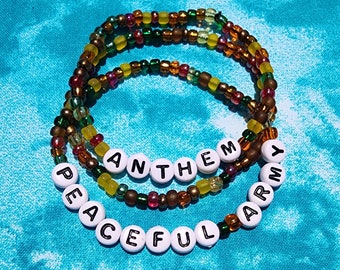 Conjunto de pulsera de himno