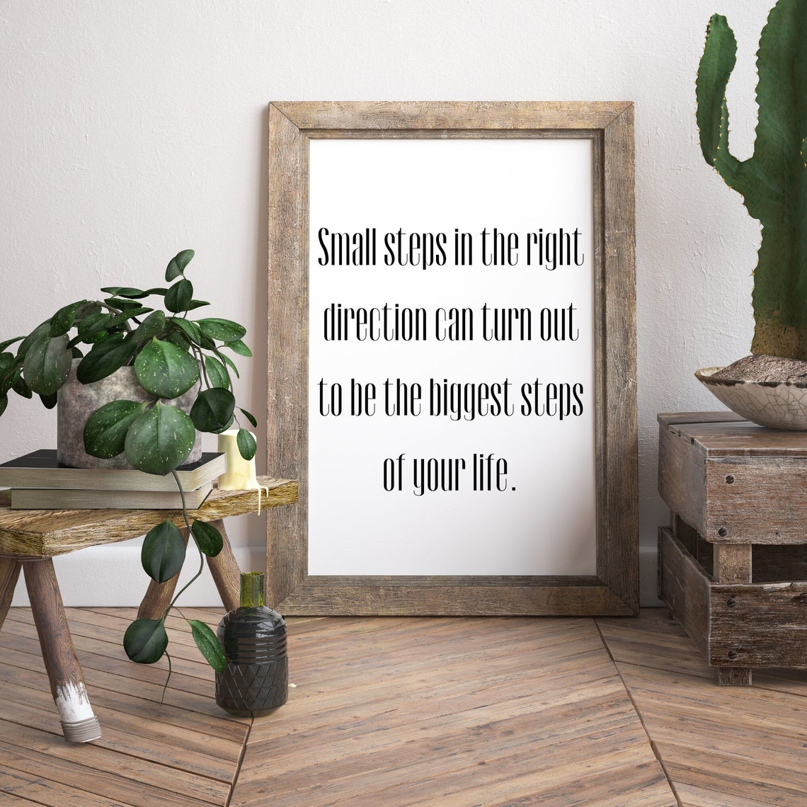 Print and Frame Inspirational Quotes Words to Live by Etsy