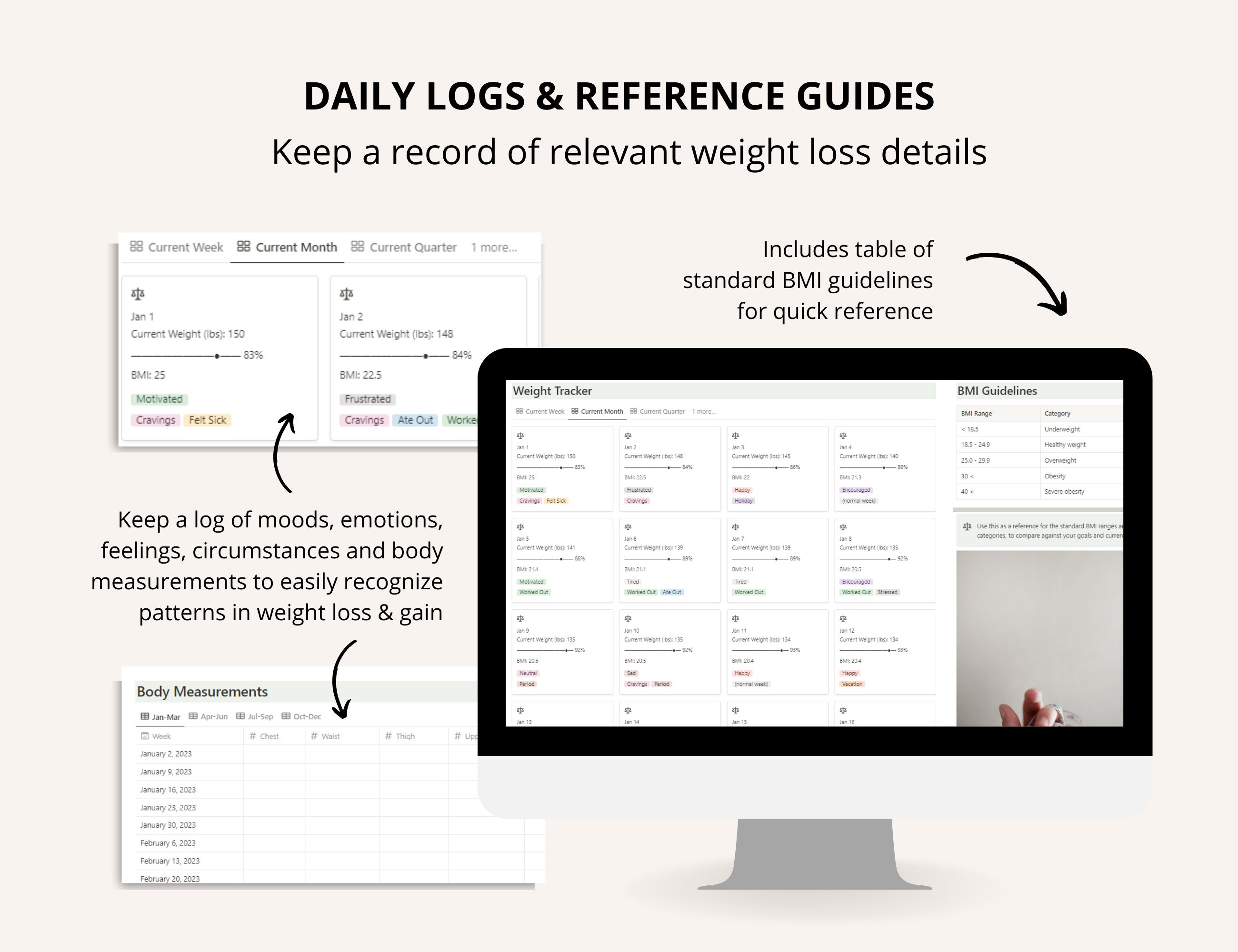 Notion weight loss tracker template awbery Notion weight loss tracker template awbery