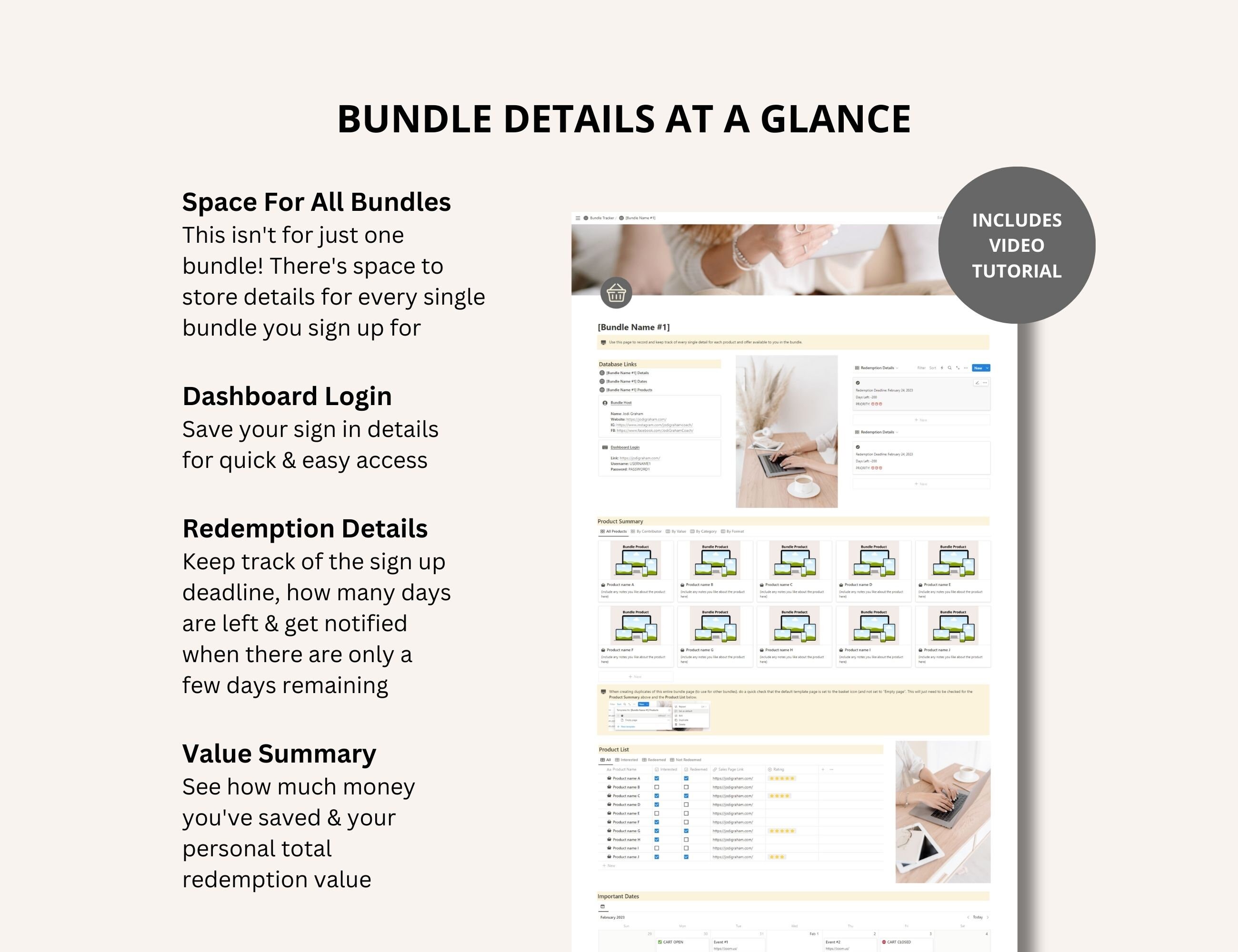 Notion Template Notion Course Planner Bundle Tracker Course Tracker ...