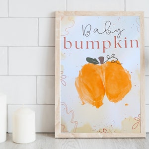 Baby Bäuchlein | Bumkin Aufnäher | Herbst Andenken | Basteln | 2024 - Digitaler Download