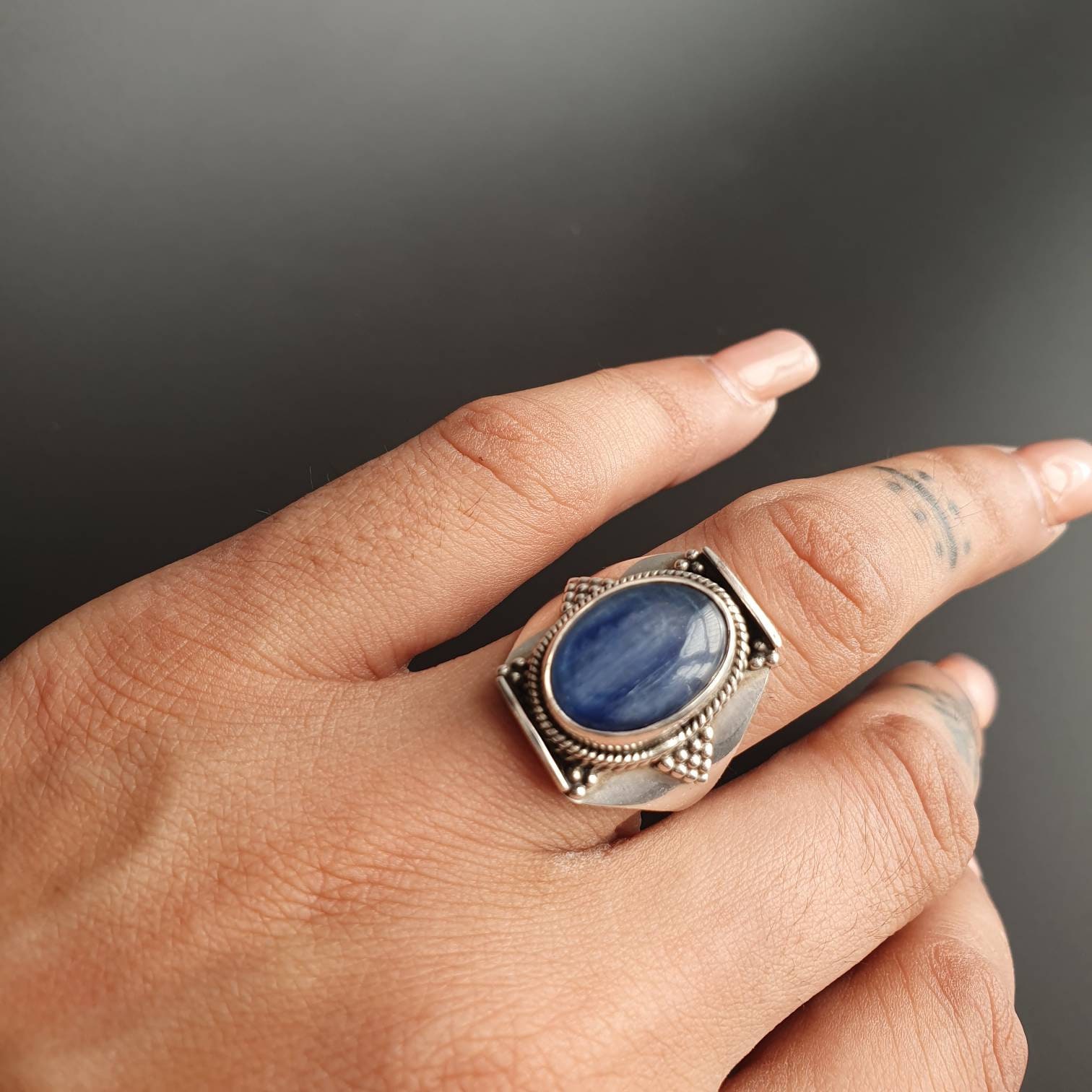Vintage,saddle Ring, Sterling Silver, Ring, Statement Ring