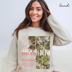Anna Maria Island Sweatshirt, Florida Pullover mit Rundhalsausschnitt, Anna Maria Island Unisex Hoodie, Florida Souvenir Geschenke,