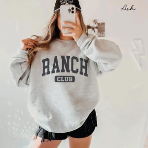 Ranch sweatshirt, Ranch club crewneck, Ranch Dressing addict girl Unisex pullover hoodie, Dip sweater, Foodie gifts, Snack
