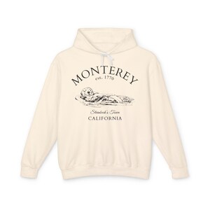 Monterey Comfort Colors® 1467 hoodie, California sweater hoodie , Monterey Unisex pullover hoodie, Californian gifts souvenir image 3