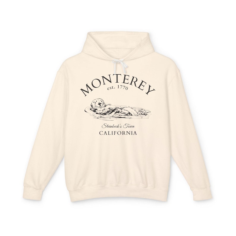 Monterey Comfort Colors® 1467 hoodie, California sweater hoodie , Monterey Unisex pullover hoodie, Californian gifts souvenir image 3