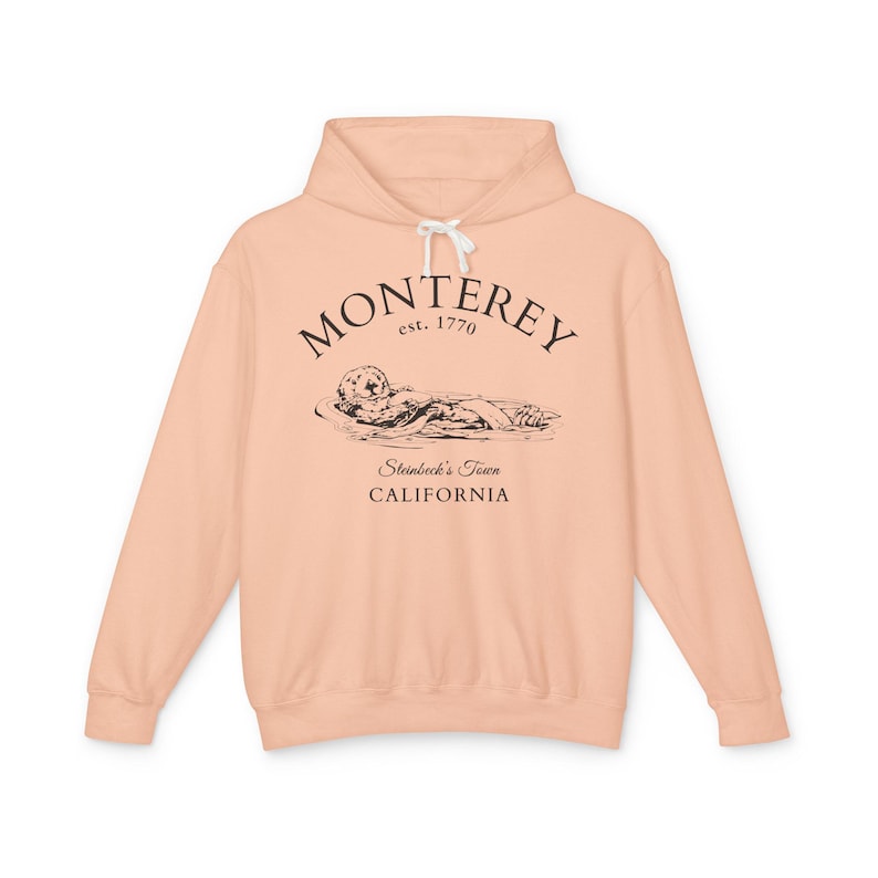 Monterey Comfort Colors® 1467 hoodie, California sweater hoodie , Monterey Unisex pullover hoodie, Californian gifts souvenir image 6