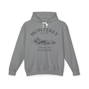 Monterey Comfort Colors® 1467 hoodie, California sweater hoodie , Monterey Unisex pullover hoodie, Californian gifts souvenir image 8