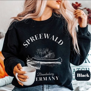 Spreewald Germany Sweatshirt, brandenburg Crewneck sweater,Germanian Unisex Pullover,Deutschland holiday Souvenir gift