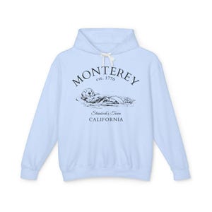 Monterey Comfort Colors® 1467 hoodie, California sweater hoodie , Monterey Unisex pullover hoodie, Californian gifts souvenir image 4