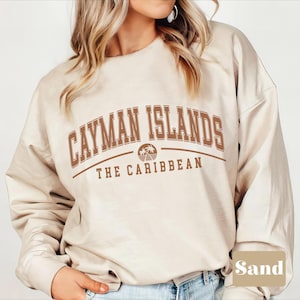Cayman Islands sweatshirt, Cayman Islands crewneck pullover, Cayman Islands Travel clothing gifts souvenir Unisex sweater him her