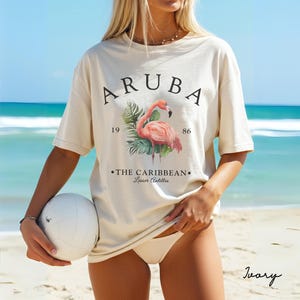 Aruba Comfort Colors® Tee Shirt, Aruban Unisex Shirt, Aruba T-Shirt Travel Gift Souvenir, Caribbean Holiday Tee