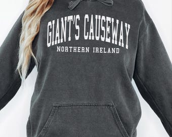 Giant's Causeway Northern Ireland Unisex Comfort Colors T-shirt, Crewneck Sweatshirt, Hoodie pullover, Long Sleeve Tee,Ireland Gift Souvenir