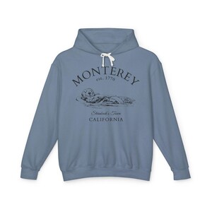Monterey Comfort Colors® 1467 hoodie, California sweater hoodie , Monterey Unisex pullover hoodie, Californian gifts souvenir image 9