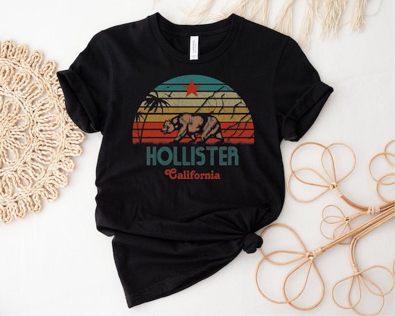 Hollister California Shirt,hollister,california Bear Shirt,hollister Lover  Shirt,cali Retro Tee ,hollister City Ca 