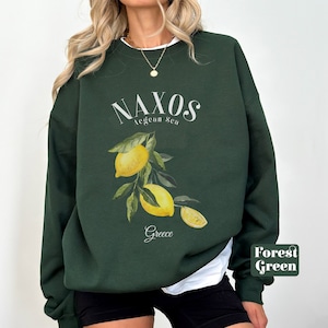 Naxos Greece sweatshirt, Naxos Soft and Comfortable Unisex pullover, Greek island crewneck gift - Aegean Sea