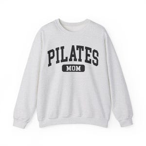 Felpa per mamma Pilates, divertente maglione Pilates, pullover Pilates per donna, maglione regalo Pilates, felpa con cappuccio Biggest Fan, per mamma immagine 4