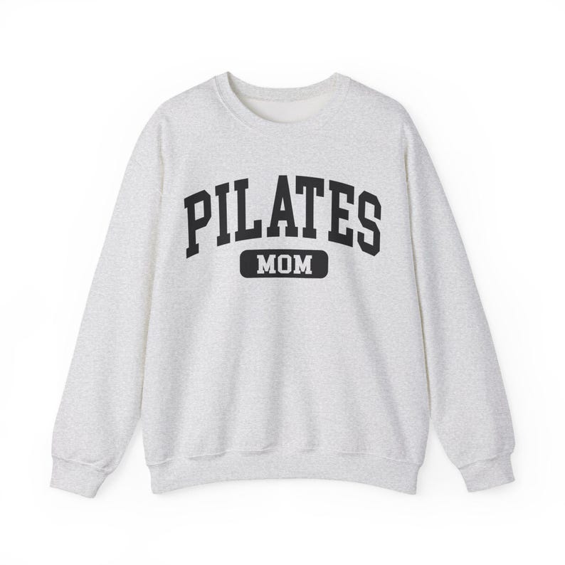 Felpa per mamma Pilates, divertente maglione Pilates, pullover Pilates per donna, maglione regalo Pilates, felpa con cappuccio Biggest Fan, per mamma immagine 4