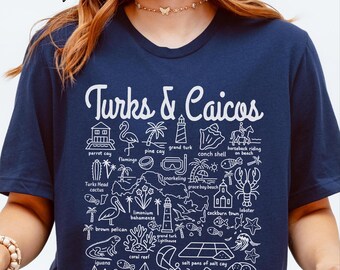 Turks- och Caicosöarnas flagga, Turks- och Caicosöarnas flagga, karibisk resa, souvenir, Providenciales-semester