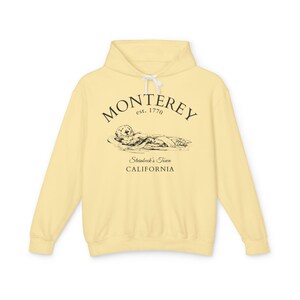 Monterey Comfort Colors® 1467 hoodie, California sweater hoodie , Monterey Unisex pullover hoodie, Californian gifts souvenir image 7