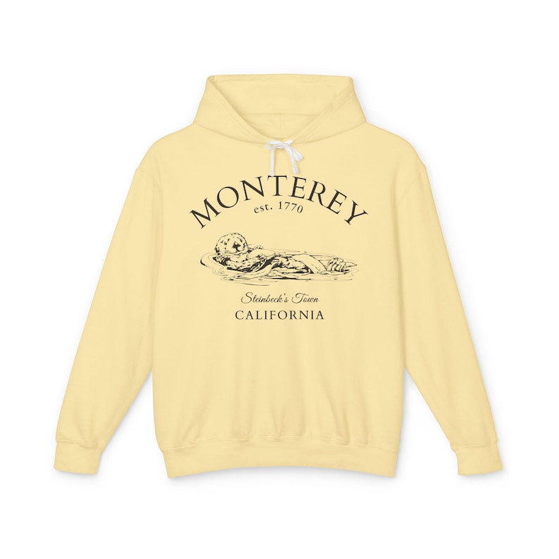 Monterey Comfort Colors® 1467 hoodie, California sweater hoodie , Monterey Unisex pullover hoodie, Californian gifts souvenir image 7