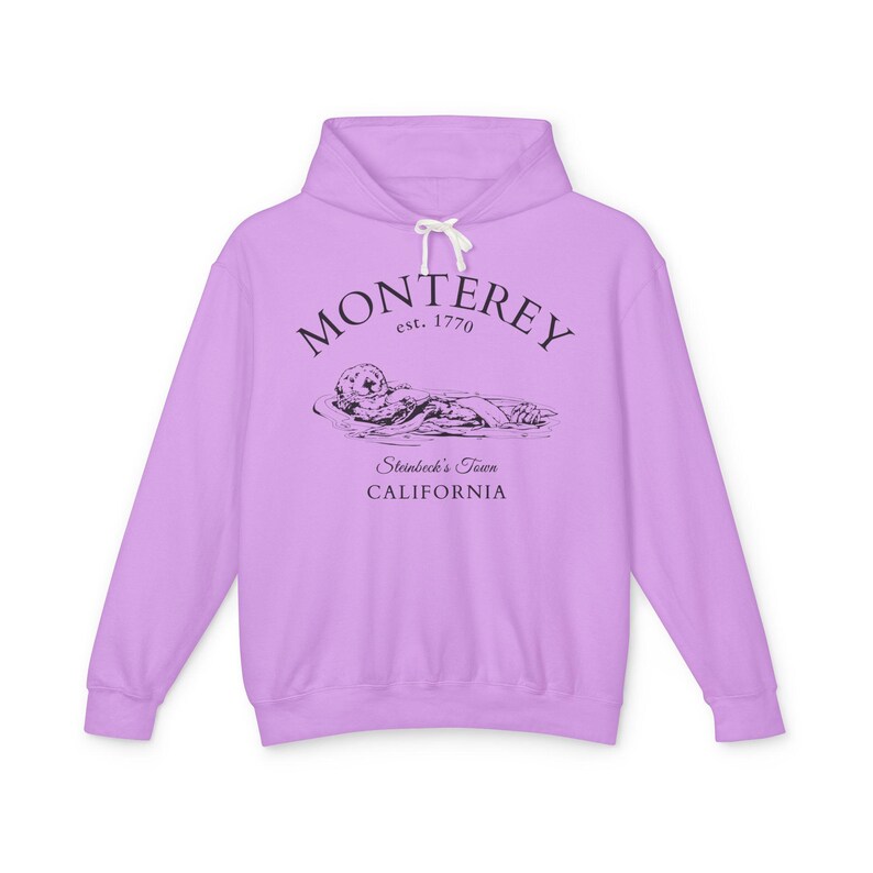 Monterey Comfort Colors® 1467 hoodie, California sweater hoodie , Monterey Unisex pullover hoodie, Californian gifts souvenir image 5